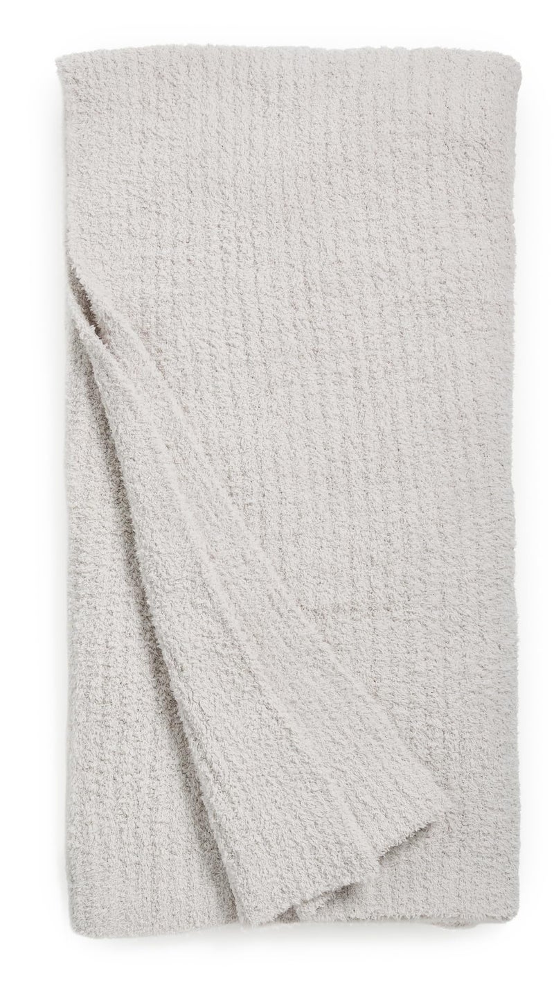 Barefoot DreamsÂ® CozyChicÂ® Ribbed Throw, Almond, 54"x72" - Image 1